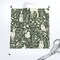Woodland Animals Spring Forest Hand Drawn Novelty Botanical Baby Farmhouse Pine Green Ivory Cottagecore Custom Printed Fabric by Spoonflower Various Fabrics by the Yard or Fat Quarter 18018346